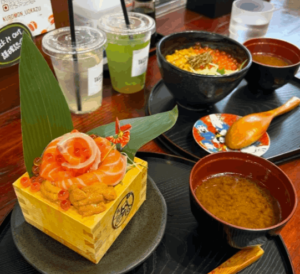 大阪黑門市場美食推薦：海鮮蓋飯